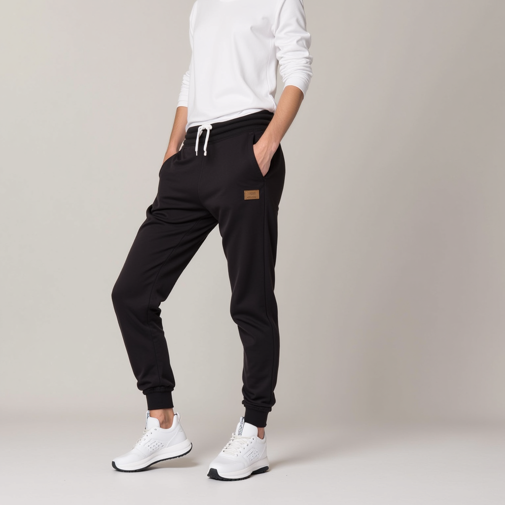 Seritza - Pantalon de Jogging Baggy Homme