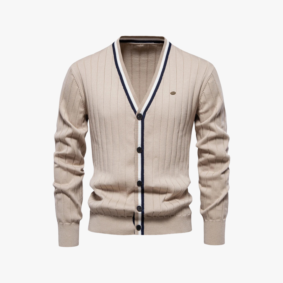 Seritza | Cardigan en coton pour hommes