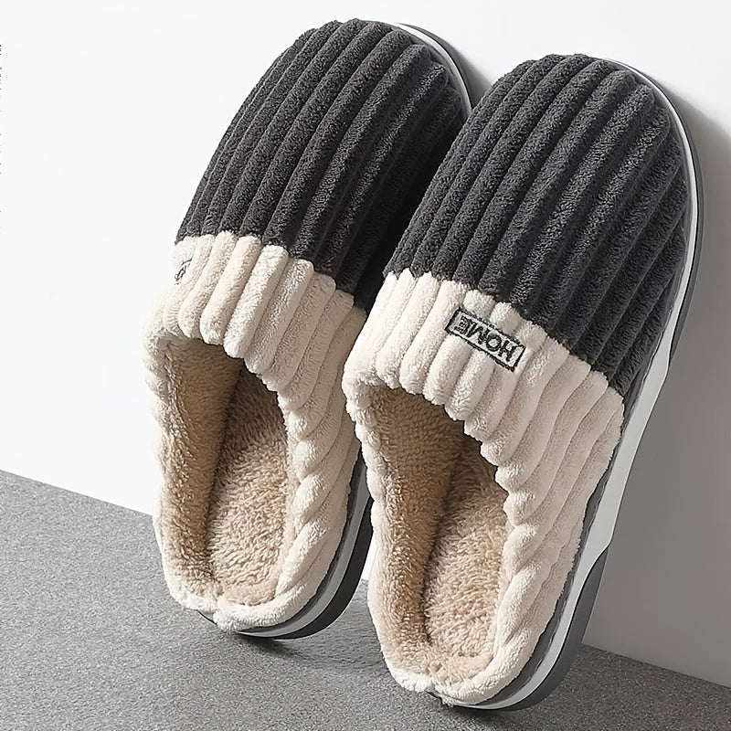 Seritza - Chaussons d'Intérieur en Peluche | Confort & Chaleur pour l’Hiver