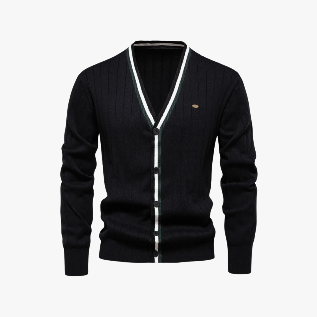 Seritza | Cardigan en coton pour hommes